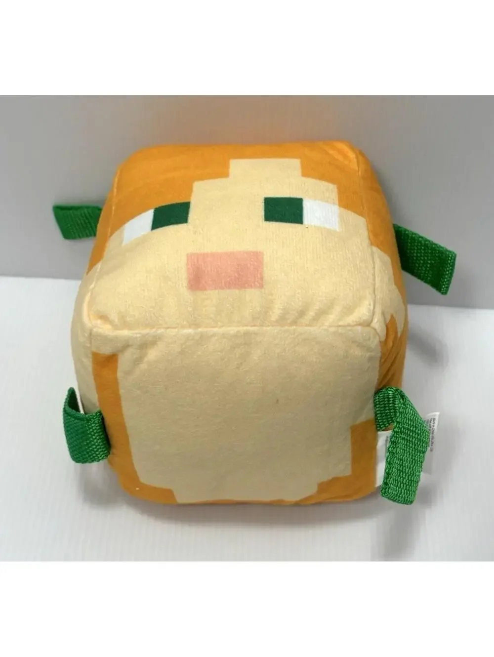 Minecraft Alex Chewy Block Plush Square Stuffed Dog Toy Mojang NWT